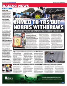 media coverage of ben joining fortec